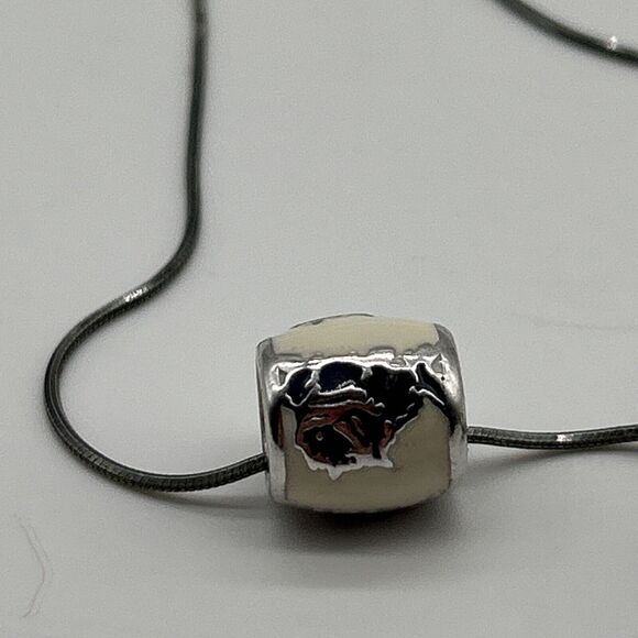 Teagan Co. .925 Sterling Silver TCU Texas Christian University Necklace - Picture 4 of 8